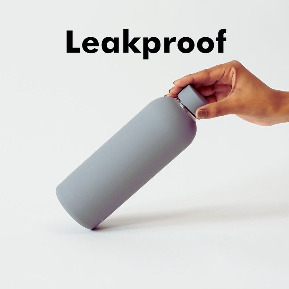 Portable Stainless Steel Insulated Vacuum Eco-Friendly Water Bottle | PEBBLE GREY Portable Stainless Steel Insulated Vacuum Eco-Friendly Water Bottle | PEBBLE GREY