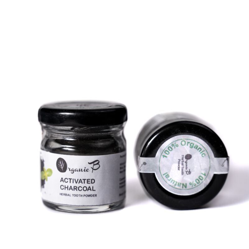 Organic B charcoal powder top Organic B charcoal powder top