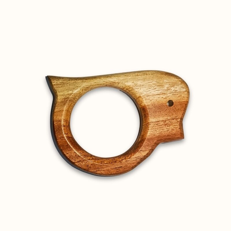 Birds Shape Neem Wood Teether Birds Shape Neem Wood Teether