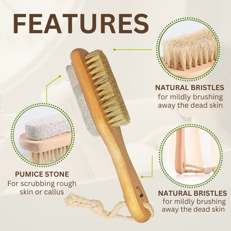 wooden pedicure brush wooden pedicure brush